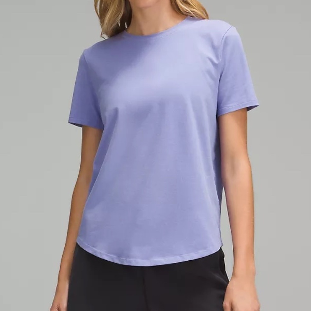 Lululemon Love Crewneck T-Shirt in Dark Lavender- 6